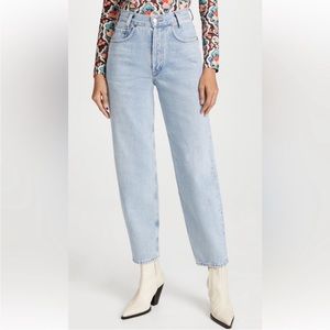 Agolde - Tapered Baggy High Rise Jeans - Size 28 - Dimension